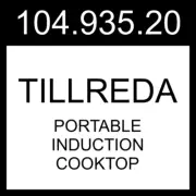 IKEA TILLREDA Portable Induction Cooktop 1 Zone White 104.935.20