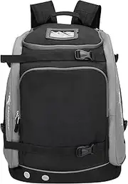 Large Ski Boot Bag 65L Ski Boot Travel Backpack for Ski Helmet Goggles Snowboard