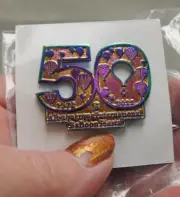 2022 Year Shape 50 Pin Albuquerque Int'l Balloon Fiesta RAINNBOW 49/1000 made!!