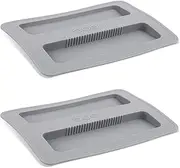 2pcs Toaster Covers, 2 Slice Silicone Toaster Lid Toaster Dust Cover Toaster Appliance Top Cover Bread Maker Machine Cover Baking Supplies
