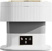 AUSWAY Portable washing machine,11L Upgraded Mini Washer Large Capacity Foldable Wash Machine, Deep Cleaning of Underwear, Other Small Clothes Suitable for Apartments, Dormitories, Hotel