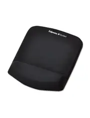 Fellowes Wrist Support PlushTouch Mouse Pad (Black)