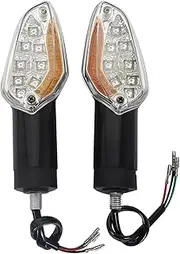 Indicators Flowing Turn Signal Lights Indicator Front Turn Signal Blinker Light - for CBR300R 2014-2021 CBR250R 2011-2015 Motorcycle Turn Signal Indicator (Color : C)