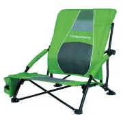 STRONGBACK Low Gravity Beach Chair with Built-in Lumbar Back Support - Heavy ...