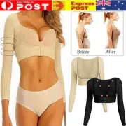 Women Upper Arm Shaper Compression Posture Corrector Corset Tops Slim Shapewear