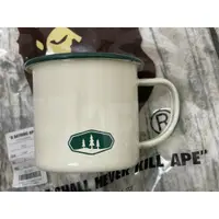 在飛比找蝦皮購物優惠-全新 現貨 Bape x GSI ENAMEL MUG 露營