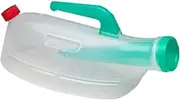 NRS Healthcare Male Urinal Bottle Non-Spill - with Glow in the Dark Handle