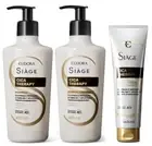 EUDORA SIAGE KIT CICA-THERAPY SHAMPOO 400ML, CONDITIONER 400ML AND LEAVE IN -3X1