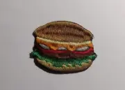 Hamburger Patch Big Mc Inspired Hook Loop Tactical High Quality Patch Est. 4"