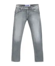 Jacob Cohen Nick Slim Super-Slim 5 Pocket Jeans 36,38 Gray