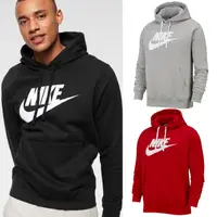 在飛比找PChome24h購物優惠-NIKE AS M NSW CLUB HOODIE PO B