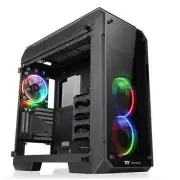 Thermaltake View 71 Tempered Glass RGB Fan Full Tower Case, CA-1I7-00F1WN-01