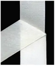 38mm White Hook and Loop Tape (per metre)