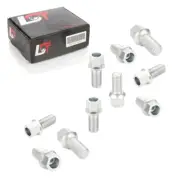 10x Wheel Bolt Spherical M14x1, 5x27 for VW Bora Golf Jetta Vento EOS WHT002437 (for: Volkswagen)