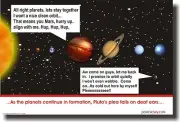 Pluto's Plea Falls on Deaf Ears - Solar System NEW CLASSROOM ASTRONOMY POSTER