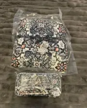 NWT Vera Bradley blanket and large travel pill case