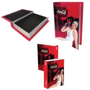 Coke Storage Book - Pin Up Brunette