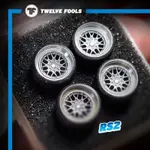 TF WHEELS BBS RS2 1/64 改裝輪圈 輪框（MINIGT,INNO,KYOSHO ,TLV）