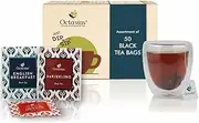 Octavius | Tea Sampler Pack | Assortment of 3 Black Teas | Darjeeling/English Breakfast/Indian Masala | 100 Tea Bags | Tea Sampler Variety Pack | Perfect for Tea Lovers | Pack of 2