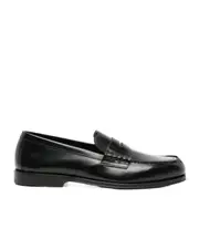 leather penny loafers 40,43 Black