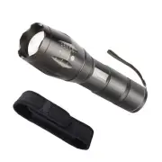 LED Flashlight with Holster, Bright Tactical Flashlight High Lumen, Zoomable ...