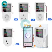 LCD Digital WIFI Timer Smart Metering Socket Power Statistics Switch For Tuya