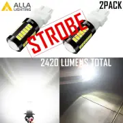 LED Strobe 3157 Back Up Light Bulb|Brake Light Bulb|Cornering|Parking Light Bulb (for: Ford)
