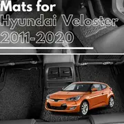 for Hyundai Veloster (FS) 2011-2018, Premium Car Floor Mats