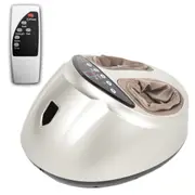 YOPOWER Foot Massager, Feet Massager Machine with Heat, Shiatsu Rollers,Vibration & Air Compression for Pain Relief, 6 Modes Adjustable Intensity