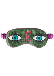 Jessica Russell Flint E Is For Eye Silk eye Mask - Grey ONE SIZE
