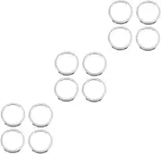 Beatifufu 3sets Car Rim Hub Centric Rings 66.45 to 57.1mm Aluminum Alloy Easy to Install Car Decor 4pcs*3