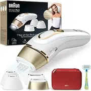 Braun IPL Silk·expert Pro 5 Home Hair Removal with Storage Bag, Venus Razor, 4 Attachments, PL5382