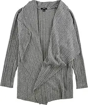 [Alfani] Women's Medium Ribbed Open Front Cardigan Sweater