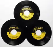 ATLANTIC Yellow label Lot Of 4 DOO WOP 45's DIAMONDS Four SHARPS etc.R&B #e9557