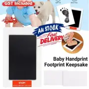 Baby Handprint Footprint Paw Print Keepsake Card Photos Frame Newborn Pet