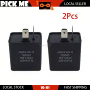 2 x 12V 2Pin Blinker LED Flasher Relay For Triumph Bonneville T100 2012