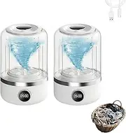 Ye02 underwear washer, Portable Rechargeable Mini Washing Machine for Underwear, for Bras, Underwear, Socks, Travel, Camping, RV and Dormitory(A)