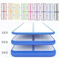 在飛比找蝦皮商城精選優惠-充氣跆拳道充氣空翻專業傢用瑜伽舞蹈體操墊健身專用拉絲氣墊