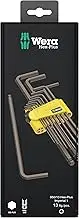 Wera 021721 950/13 Hex-Plus Imperial Black Laser 1SB L-Key 13 Pieces Set