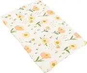SHOWERORO Diaper Changing Pad Sheet Washable Cover for Baby Change Pad Elastic Removable and Skincare-friendly