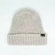 Rip Curl Alpine Wool Neps Beanie Womens in Natural - Size OSFA -Beige
