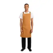 WHITES X-CROSS BACK APRON TAN - 700 X 1000MM B986