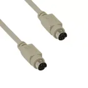 [10X] 50' MDIN 6 6Pin Male to Male Cable Shielded PS/2 Keyboard Mouse to PC