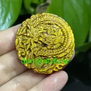 1.5" Top Natural Tiger’s Eye Jasper Dragon Skull Quartz Crystal Skull Reiki 1PC
