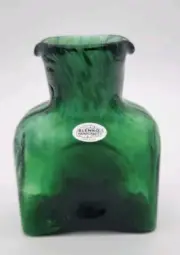 Blenko SPECIAL EDITION MOONLESS NIGHT 384M Water Bottle, Double Spout Pitcher