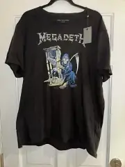 John Varvatos Thrash Metal Collection 2022 - “Megadeth” - NWT - Mens Size XS
