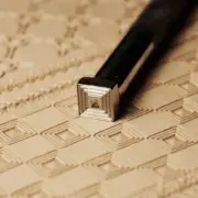 Stainless Steel leather craft back type Geometric shapes pattern Stamp tool 8mm