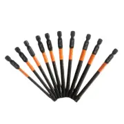 High Hardness 100mm Magnetic Hex Head Drill Bit for Screwdrivers T10T40