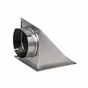 4" Eave Dryer Vent Hood