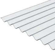 Suntuf 1.8 x 0.66m - 1800mm Clear Mini Orb Corrugated Polycarbonate Sheet